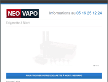 Tablet Screenshot of ecigaretteniort.com